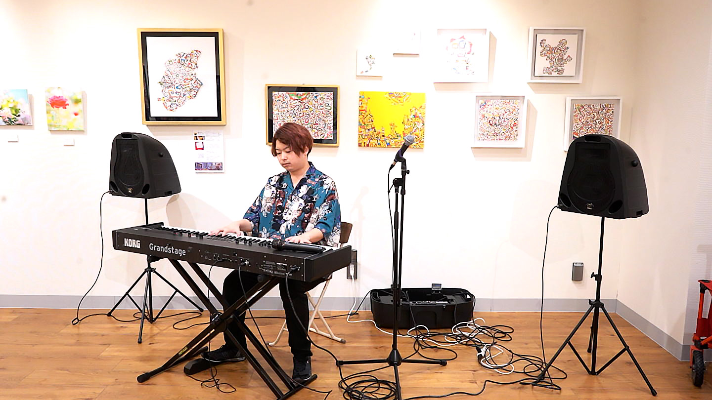 弘田　さま 動画】 Title: 幕が上がる ＜島田克也 作曲・演奏 ＞ ～ 熊本の天才